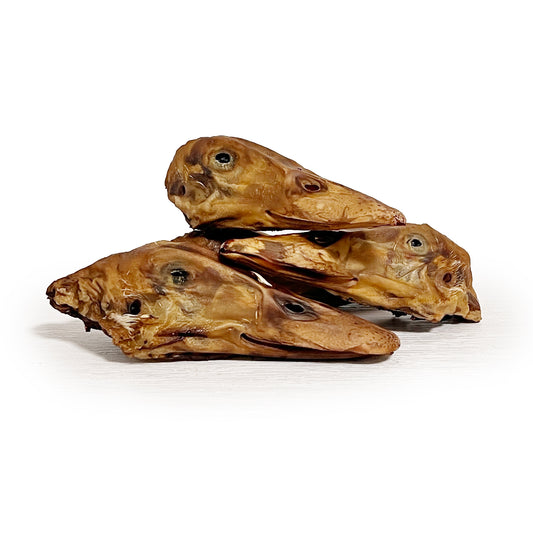 Premium Dehydrated Duck Heads Chews for Dogs