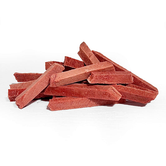 Premium Freeze Dried Treats Topside Beef Strips