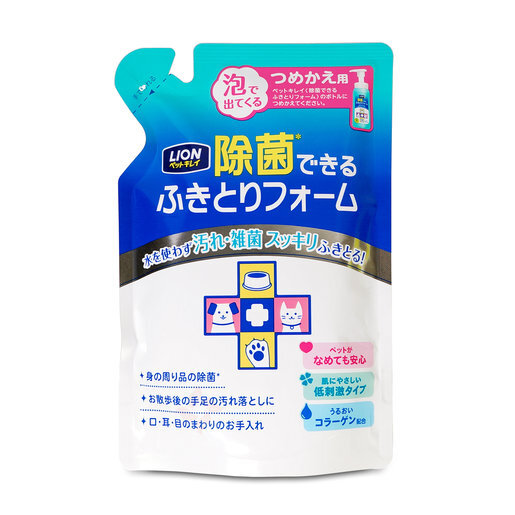 Lion Pet Waterless Pet Shampoo Refill 200ml