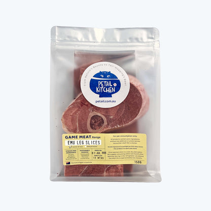 Freeze-Dried Emu Leg Slices