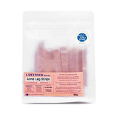 Freeze-Dried Lamb Leg Strips for Pets