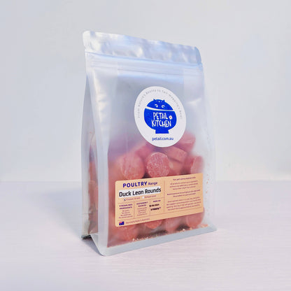 Freeze-Dried Duck Lean Rounds For Cats & Dogs