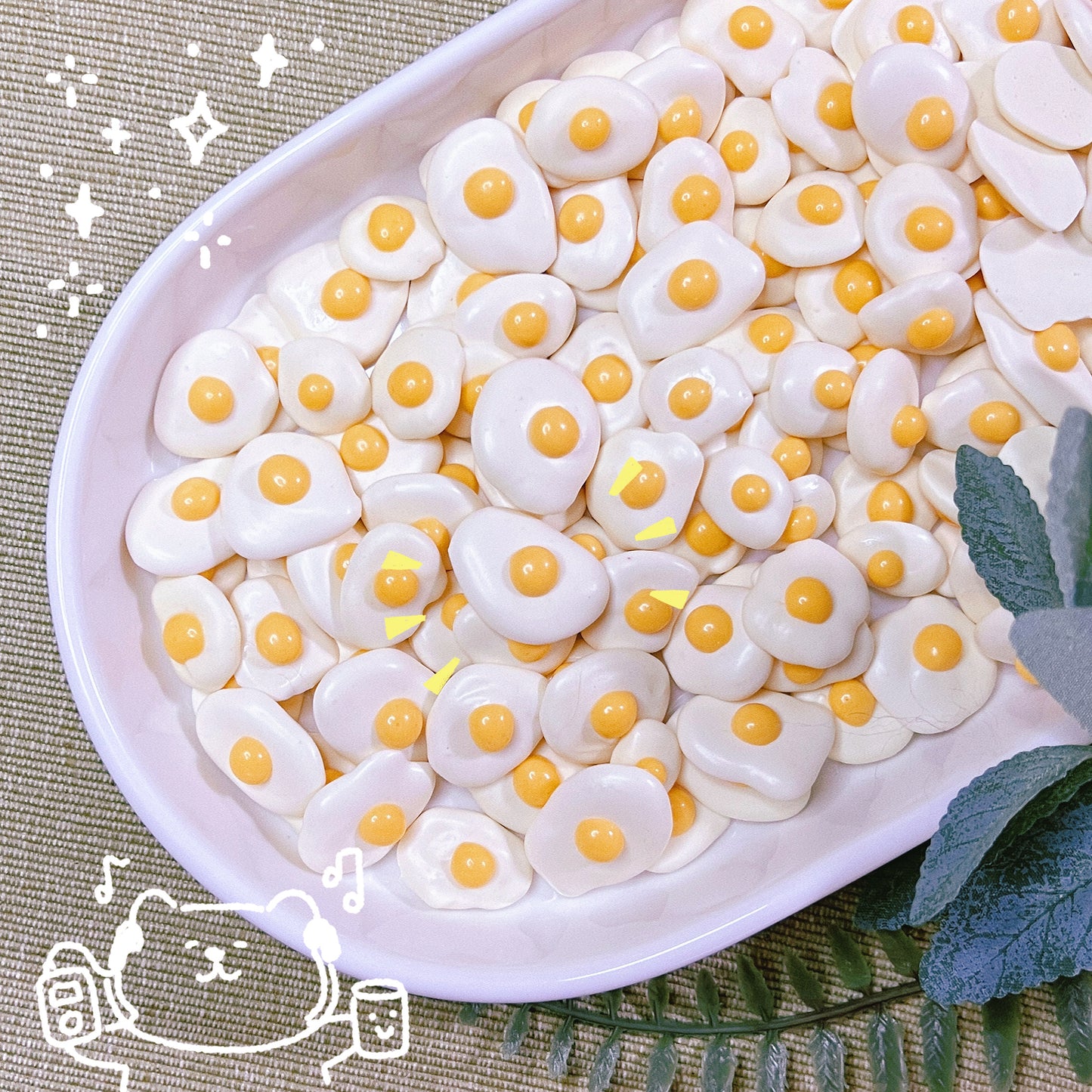 goat milk & egg yolk soft bites