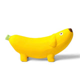 Premium Latex Dog Toy Banana Dog