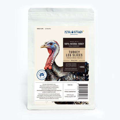 Freeze-Dried Turkey Leg Slices