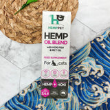Hemp Oil Blend With Hoki Fish & MCT Oil Feed Supplement For Cats 100ml