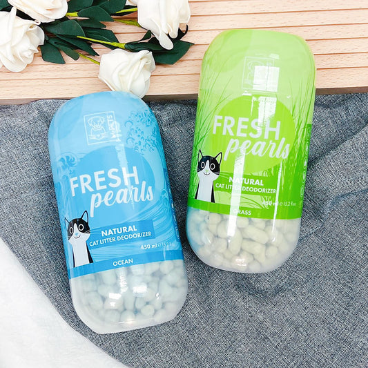 Fresh Pearls Natural Cat litter Deodorizer Odour 450ml